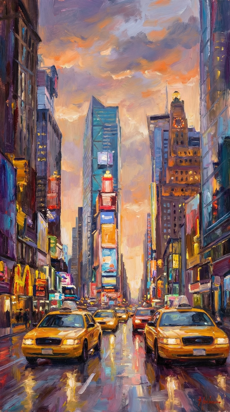 Artistic style preview