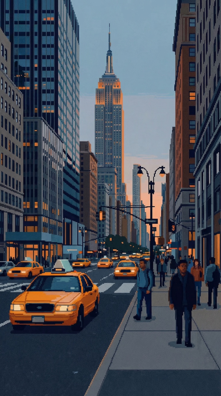 Pixel Art style preview